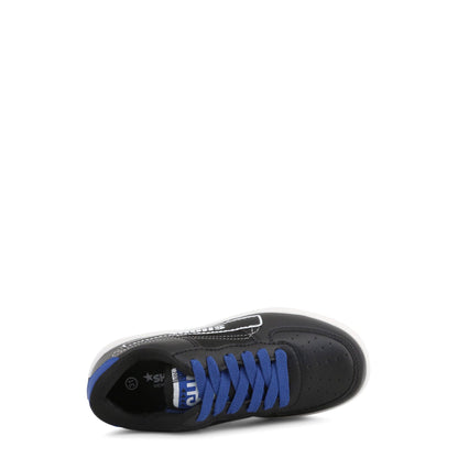Sneakers per bambino classica in versione blu elettrico