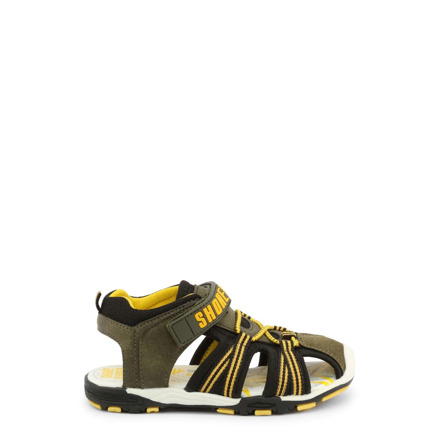 Sandali bambino verde con strappo