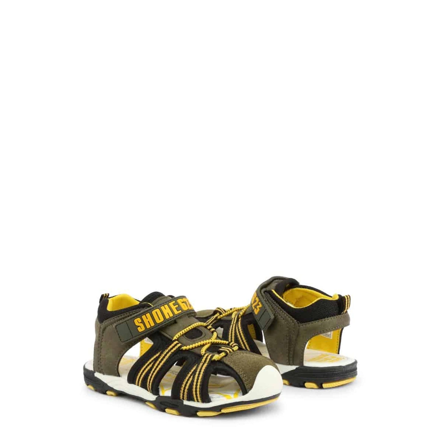 Sandali bambino verde con strappo