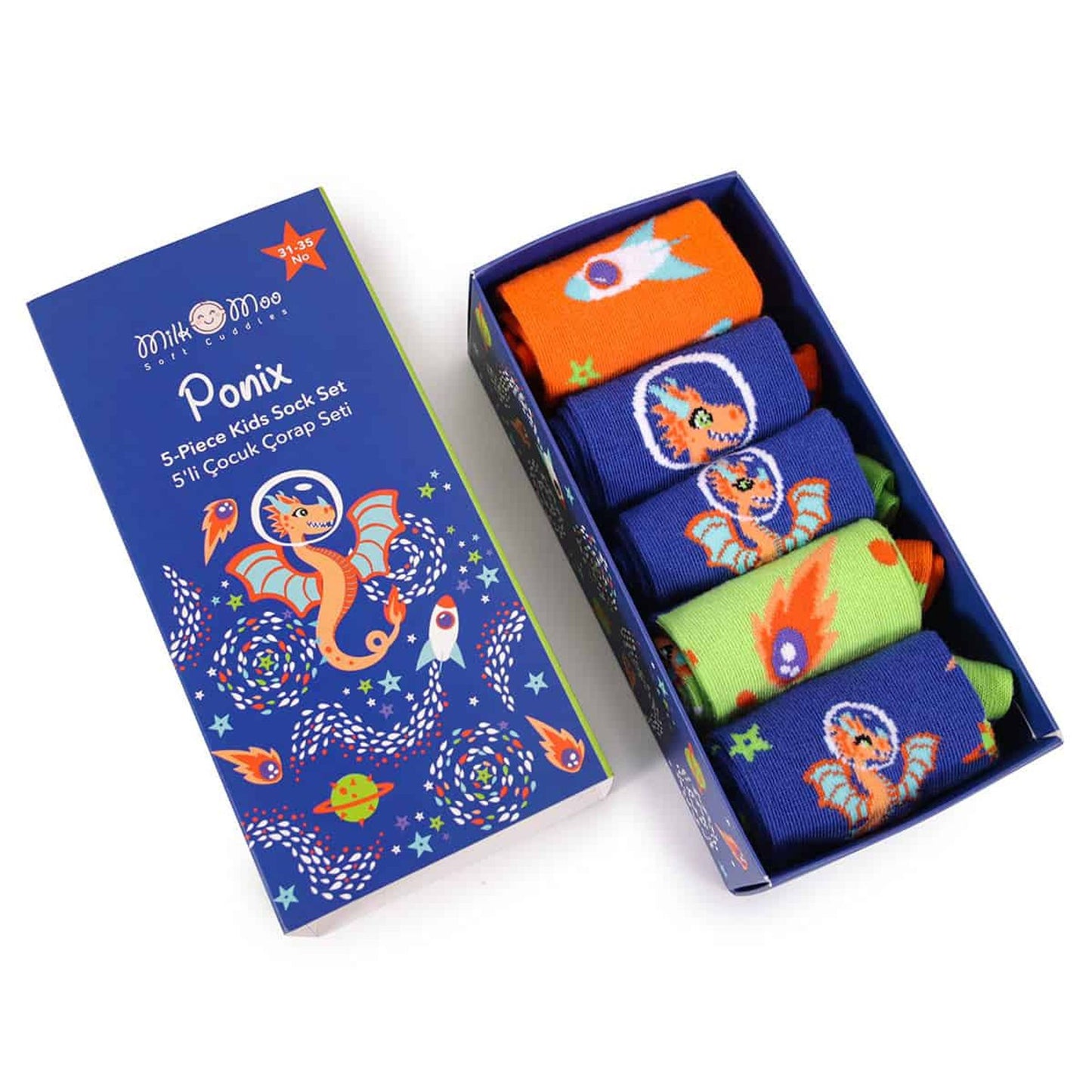 Calzini colorati da bambino