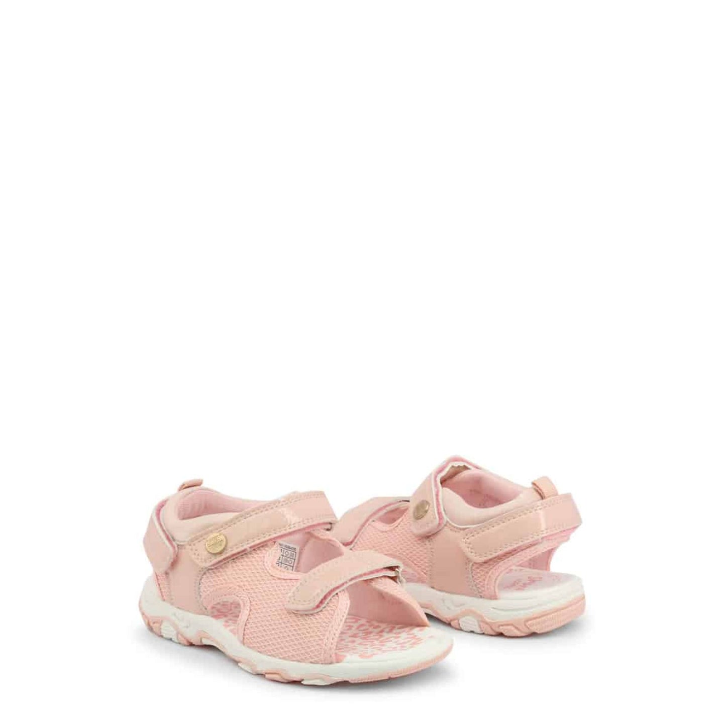 Sandali bambina rosa con velcro e glitter