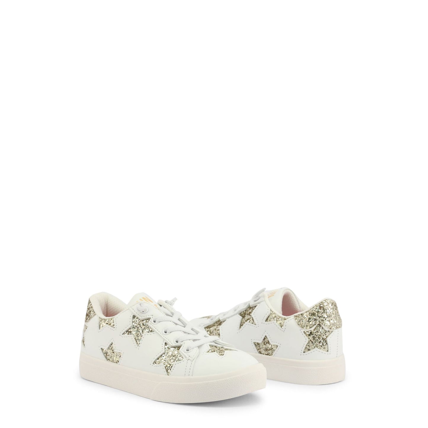 Sneakers bambina con stelle glitterate