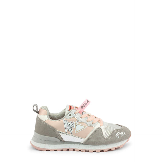 Sneakers bambina con triangolo laterale