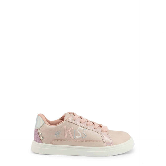 Scarpa sportiva bambina nude con zip laterale e memory foam